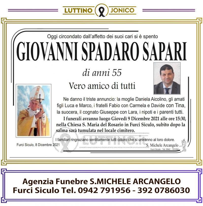 Giovanni  Spadaro Sapari 
